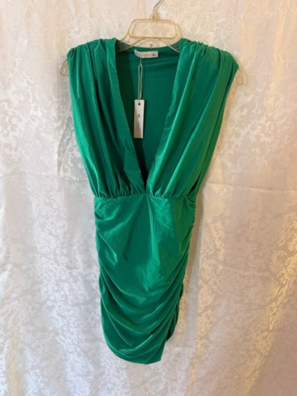 Ladies Green Dress
